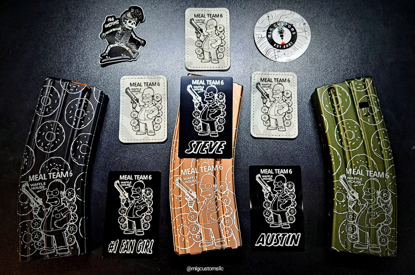 Custom engraving/Homer/MT6/ADMINS only, others will be refunded.