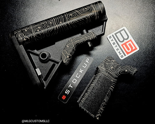 Topo B5 Systems bravo stock & grip set