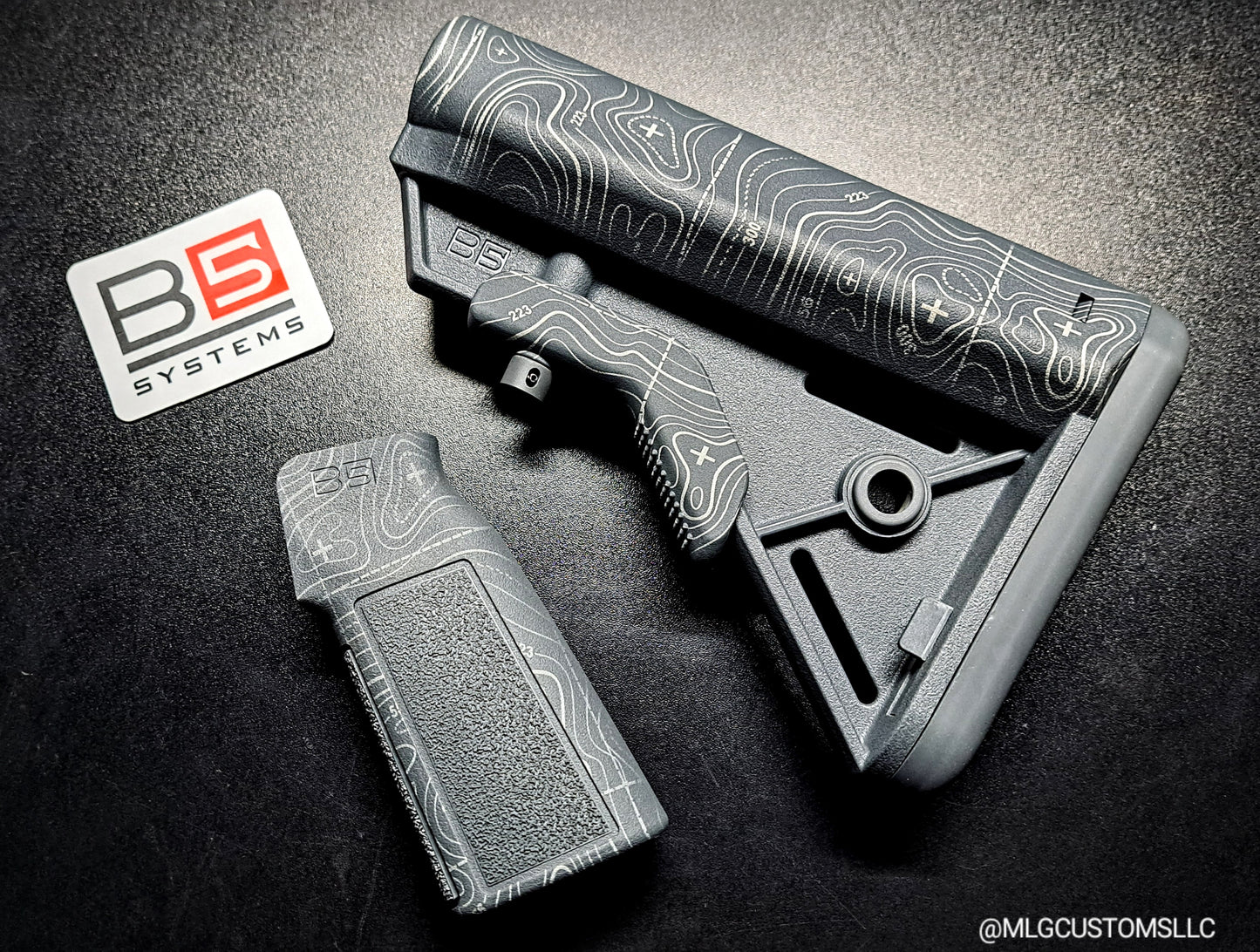 Topo B5 Systems bravo stock & grip set