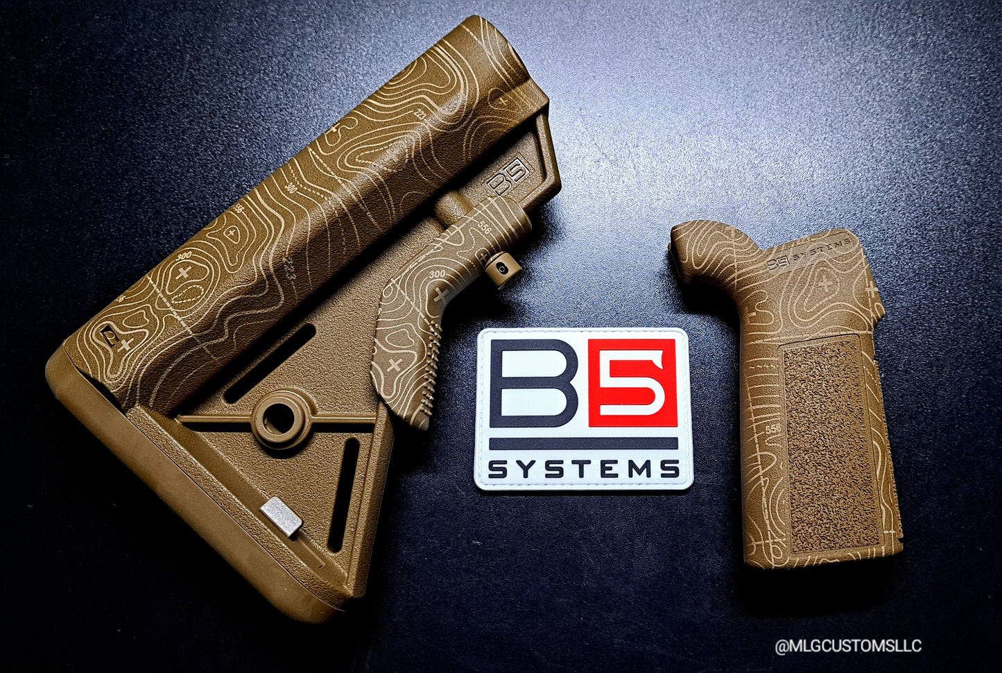 Topo B5 Systems bravo stock & grip set