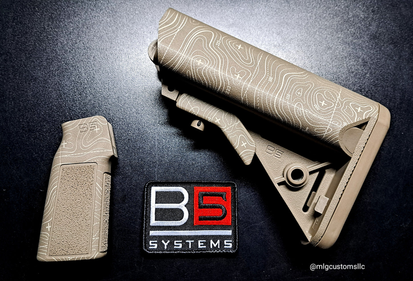 Topo B5 systems Enhanced sopmod and grip set