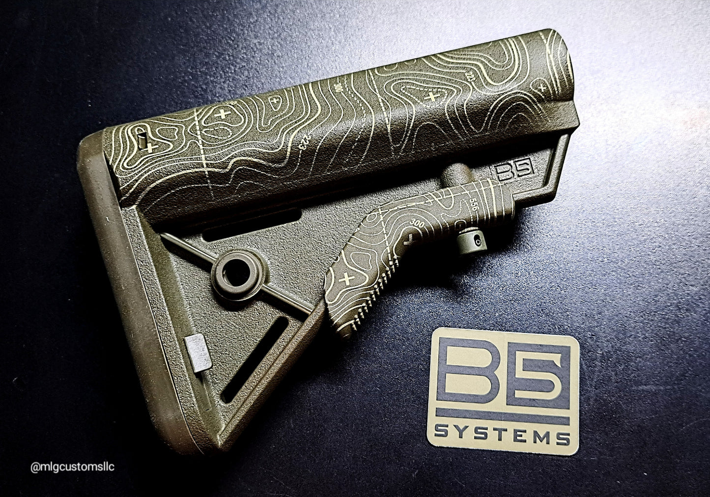 Topo B5 Systems bravo stock