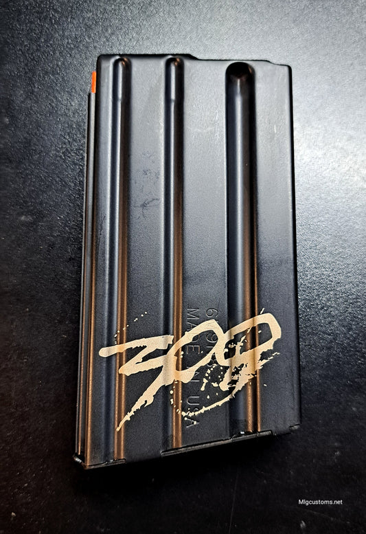 "300" straight steel 20's