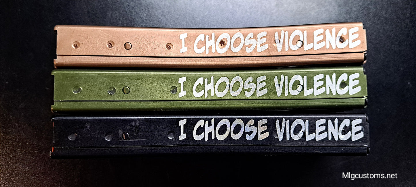 I choose violence 30's