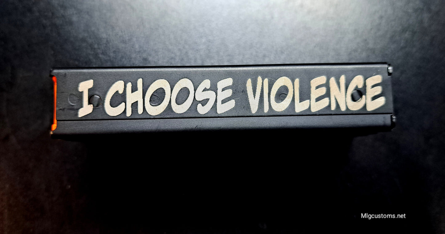 I choose violence straight 20's