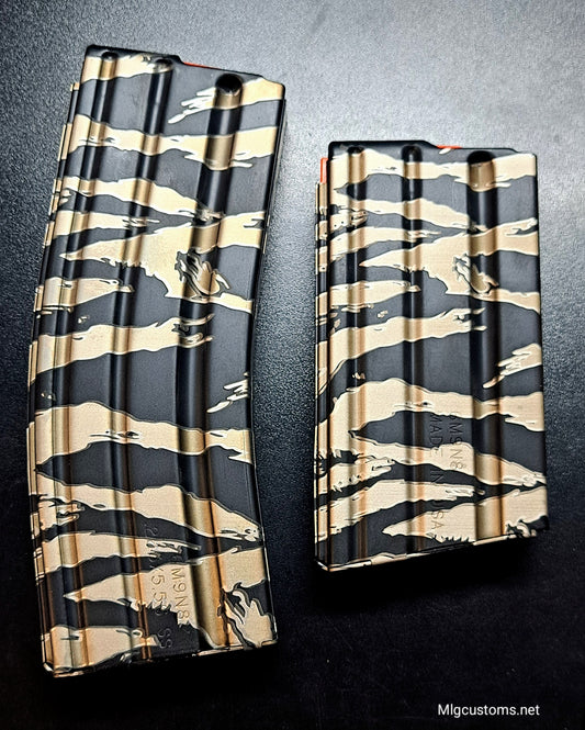 Tigerstripe steel mags