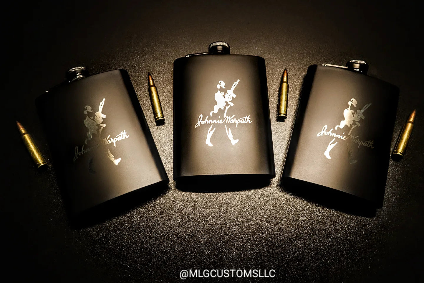 Johnnie Warpath Flasks